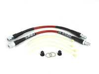 ES#3612579 - 027566ECS03 - Stainless Steel Brake Lines - Rear - High quality reinforced lines for great looks and a more consistent pedal feel - ECS - Mercedes Benz