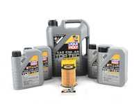 ES#3639994 - 6421800009KT4 - OM642 Bluetec Oil Change Kit - Featuring Factory Approved LiquiMoly Top Tec 4100 Long Life (5w-40) - Assembled By ECS - Mercedes Benz