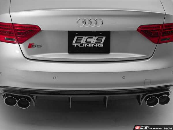 Ecs 023409ecs01 Audi Facelift B8 5 S5 A5 S Line Carbon Fiber Rear