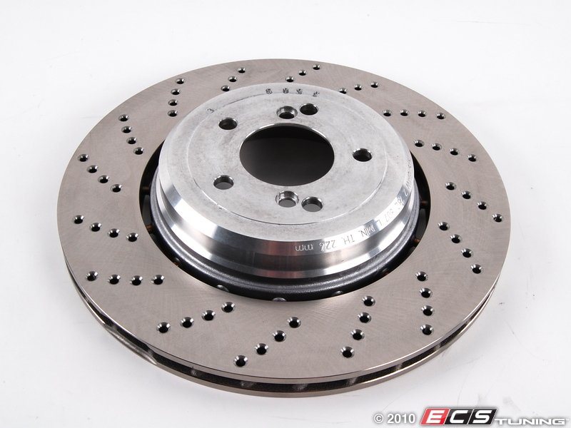 Genuine BMW 34212282807/8 Rear Brake Rotors Pair (370x24)