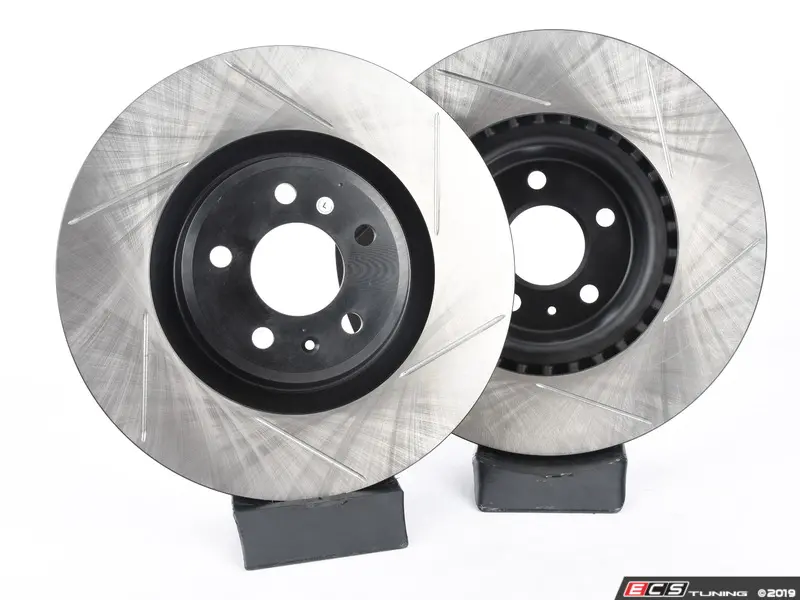 Assembled By Ecs 025997ecs0625kt Front Big Brake Kit Stage 1 Slotted Rotors 345x30