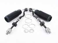 ES#3612665 - 32111139316KT - Tie Rod Replacement Kit - Includes complete left and right tie rod assemblies, hardware and new boots. - Assembled By ECS - BMW