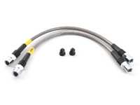ES#3225042 - 950.37013 - StopTech Stainless Steel Brake Lines - Pair - Designed to create a quicker, firmer, more consistent pedal response - DOT compliant - StopTech - Audi Porsche