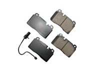 ES#3659544 - EUR1663 - Front Euro Ceramic Brake Pad Set - Offers excellent pedal feedback, low dust, and smooth initial bite. A favorite among enthusiasts. - Akebono - Audi