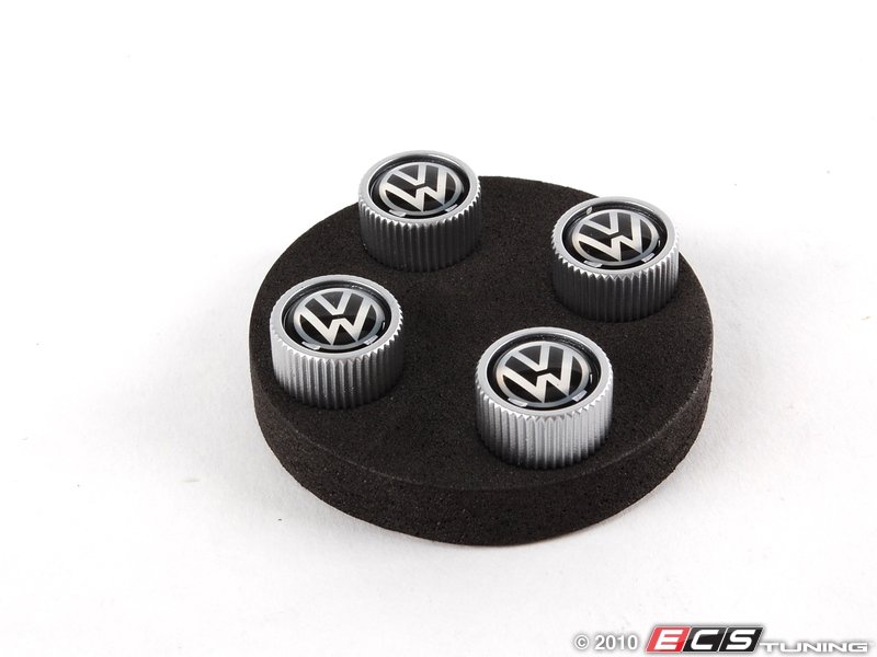 Genuine Volkswagen Audi ZVW355005A Valve Stem Cap Set plastic