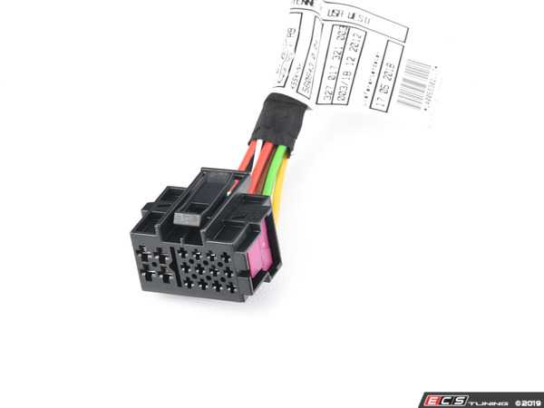 Genuine Porsche - 95861250600 - Trailer Hitch Wiring Harness