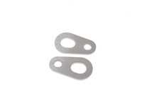 ES#2839655 - E04FLATSS - Rennline Tie Downs (Set Of 2) - Flat - Rennline's tie-down brackets are made of stainless steel. - Rennline - Audi BMW Volkswagen Mercedes Benz MINI Porsche