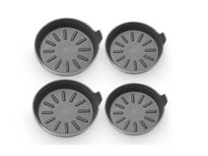ES#3675397 - 8A3CCST - Universal Car Coasters - Set Of Four - Catch and hold messes to keep you vehicle clean! - WeatherTech - Audi BMW Volkswagen Mercedes Benz MINI Porsche