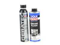 ES#3675484 - CERATECFLUSHKT - Oil Change Additive Package - Proline Engine Flush and Cera Tec Oil Treatment - Recommended every oil change - A two step kit to flush contaminants before putting in fresh oil, and an additive to be added in with your new engine oil - Liqui-Moly - Audi BMW Volkswagen Mercedes Benz MINI Porsche