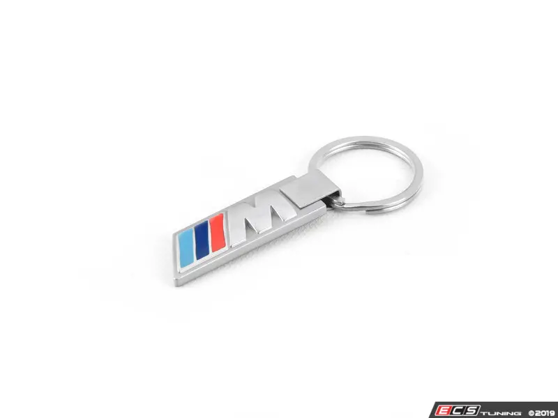 BMW New Genuine M Collection Stainless Steel Logo Keyring Key Ring 80272454759 