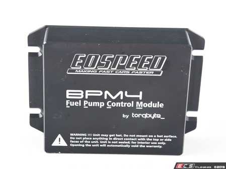 ES#3969930 - BPM4-002n55 - BPM4 Low Pressure Fuel Pump Controller EKP Replacement - 6 Pin with OEM connector - Evolution of Speed - BMW