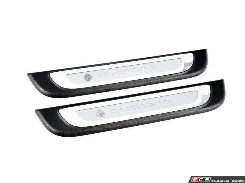 Genuine Volkswagen Audi 8v4071300b Illuminated Door Sills Quattro