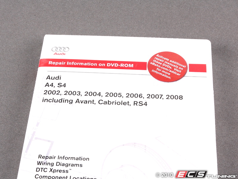 Audi a4 bentley service repair manual 2002-2008