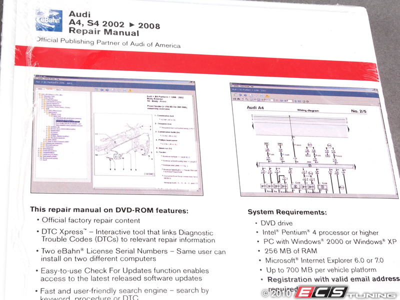 ECS News - Audi B6 S4 Bentley Service Manual