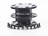 ES#2840089 - I18BLACK - Steering Wheel Quick Disconnect - Black - Rennline style and design to give you the highest quality quick release hub on the market - Rennline - Audi BMW Volkswagen Mercedes Benz MINI Porsche