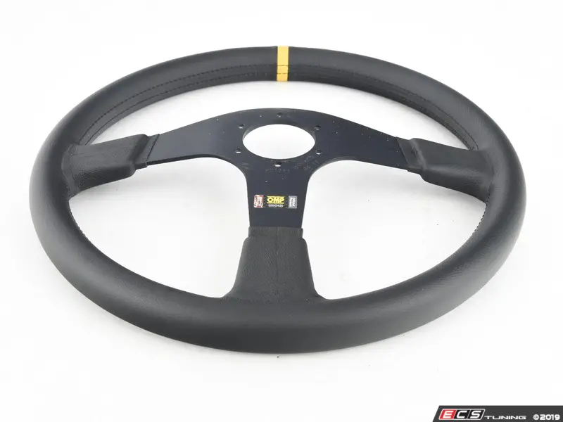 OMP - OD/2030 - Velocita 380 Racing Steering Wheel - Black/Yellow