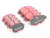 ES#3678160 - dp32150cKT1 - RedStuff Performance Brake Pad Set - Front & Rear - A high performance street pad, featuring Kevlar technology. - EBC - Volkswagen