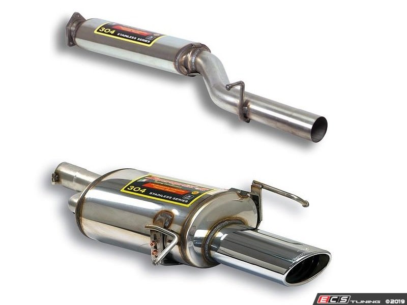 Supersprint w203v6ssKT W203 C230 Performance CatBack Exhaust System