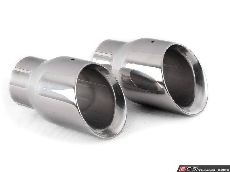 APR - TPK0006 - Double-Walled Exhaust Tips - Polished Silver