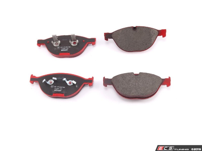 Pagid T1618NA Pagid Red Brake Pads Front