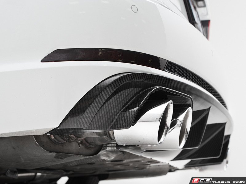 Ecs 023797ecs01 Audi B9 S4 Carbon Fiber Rear Diffuser