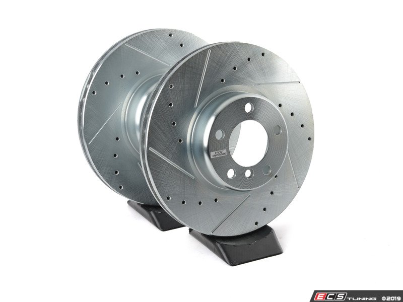 Power Stop EBR1402XPR Evolution TruCast Drilled And Slotted Rotor