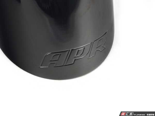 APR - TPK0003 - Double-Walled Exhaust Tips - Polished Diamond-Black
