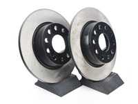 ES#3173615 - 1k0615601aaecoKT - Economy Ceramic Rear Brake Service Kit (272x10) - Coated OP Parts rotors and Jurid Ceramic Brake pads - Only the essentials to perform a brake service - Assembled By ECS - Volkswagen