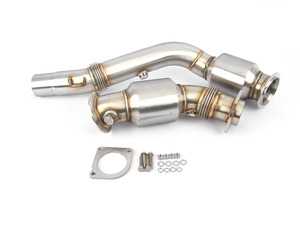 ES#3658476 - 025498TMS01-01 - Turner Motorsport High Flow Catted Downpipes - Unleash the full potential of your S55! - Turner Motorsport - BMW