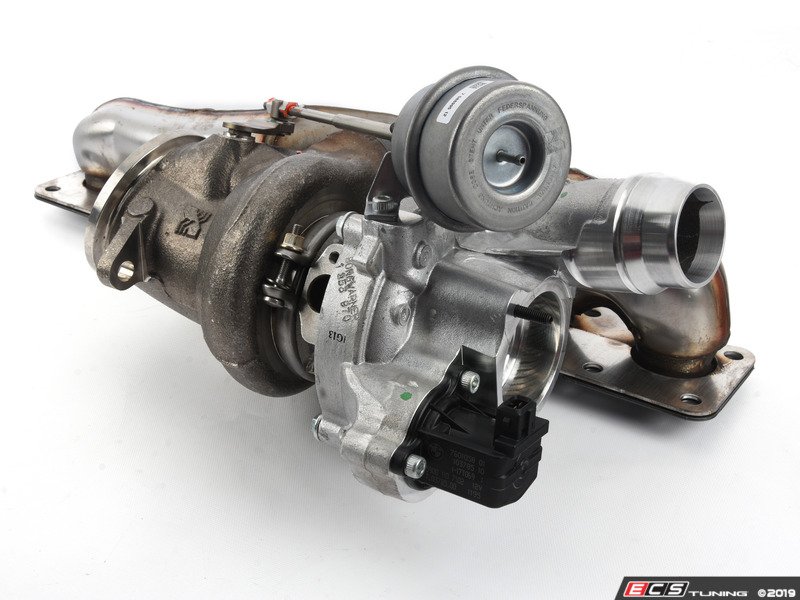 Genuine BMW - 11657636424 - Turbocharger with Exhaust Manifold (11-65-7 ...
