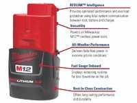 ES#3970307 - MWK-48-11-2420 - M12 REDLITHIUM™ 2.0 Compact Battery Pack - Powers all Milwaukee M12™ cordless power tools - Milwaukee - Audi BMW Volkswagen Mercedes Benz MINI Porsche