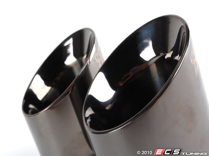 APR TC100012 Diamond Black Exhaust Tips For FE100041 Exhaust Kit