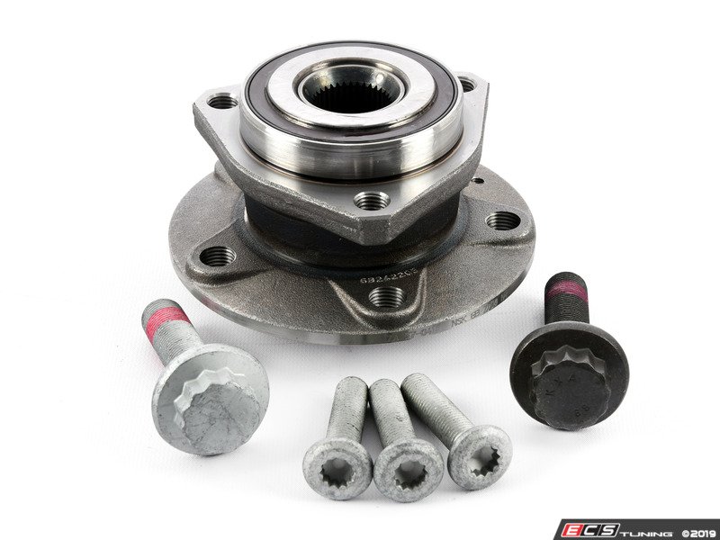 Assembled By ECS WHT005437AKT Rear Wheel Bearing & Hub Assembly Kit