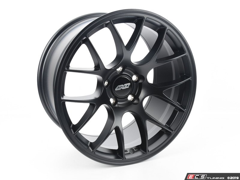 APEX Wheels - EC71811ET44SMBK - APEX EC-7 18x11