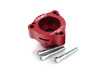 ES#3551285 - 021828ECS01-03 -  VW/Audi Atmospheric Diverter Valve Spacer - Red - Let your turbo blow off some air for an exhilarating driving experience! - ECS - Audi Volkswagen