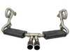 ES#3971175 - 49-36415-C - MACH Force-Xp 2" 304 Stainless Steel Cat-Back Exhaust System - Carbon Fiber Tips - Utilizes a dual loop design to reduce drone and improve low end torque - AFE - Porsche
