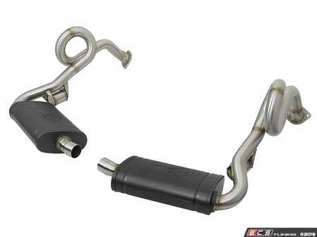 ES#3971177 - 49-36415 - MACH Force-Xp 2" 304 Stainless Steel Cat-Back Exhaust System - No Tips - Utilizes a dual loop design to reduce drone and improve low end torque - AFE - Porsche