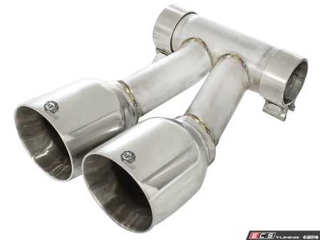 ES#3020632 - 49-36410 - MACH Force-Xp 4" 304 Stainless Steel Exhaust Tip - Who would of thought an increase of 16 HP & 16 ft/lbs of Torque by just replacing your tips - AFE - Porsche
