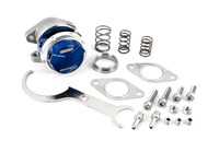 ES#3970381 - TS-0551-1011 - WG38 Gen V Ultra-Gate 38 - 14PSI - Blue - Bolt on external wastegate from Turbosmart - TurboSmart - Audi BMW Volkswagen Mercedes Benz MINI Porsche