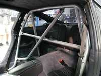 ES#3979206 - AP-911-500S - Race Roll Bar With Harness And Diagonal Bar - Silver - Quality roll cage to keep you safe on the track - Agency Power - Porsche