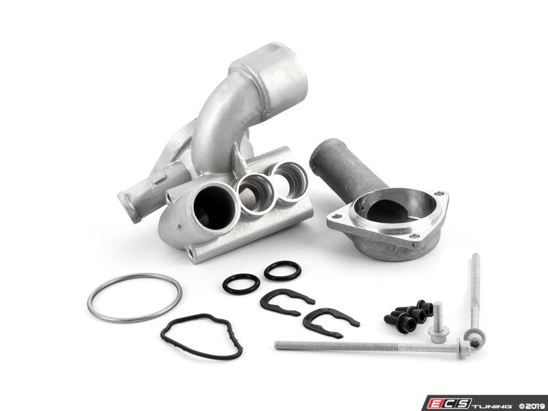 iABED Industries 462121vrafpKT Aluminum Thermostat Housing Kit