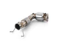 ES#3660434 - 48-36322-HC - Twisted Steel Street Series Down Pipe - High Flow Catalytic Converter - 304 Stainless Steal mid pipe for your factory or aftermarket application, up to +16 horsepower and +20 lbs. x ft. - AFE - MINI
