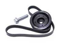 ES#3981254 - AP-MK7-130 - Agency Power Lightweight Underdrive Crank Pulley - 20% underdrive resulting in improved performance, quicker reving and even a gain in fuel mileage - Agency Power - Audi Volkswagen