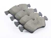 ES#3982282 - 0252392221CP - Front Ceramic Brake Pad Set - Does not include new brake pad wear sensors - Meyle - Mercedes Benz