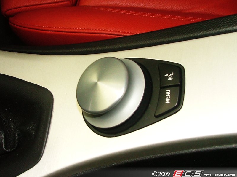 Genuine BMW 65827839520 IDrive Control Knob Perlglanz Chrome (65