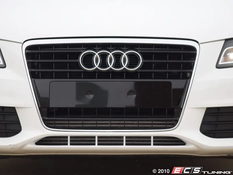 audi chrome trim to black