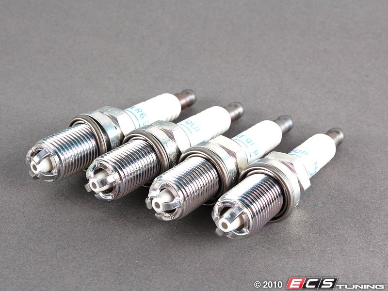 NGK BKR6EQUP 4 Spark Plugs Set Of Four (BKR6EQUP)