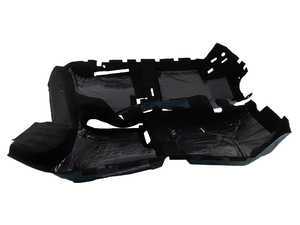 ES#311661 - 1J1863367AQ07N - Complete Floor Carpet - Black - This is a complete floor carpet replacement. - Genuine Volkswagen Audi - Volkswagen