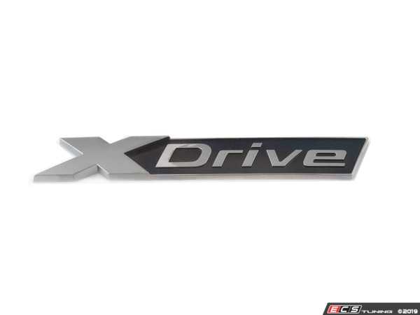 Genuine BMW - 51148072625 - Model Emblem - X Drive C-Grey (51-14-8-072-625)