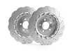 ES#2951459 - 4g8615601kt - Rear Brake Rotors - Pair (356x22) - Restore stopping power with 'wave' style rotors - OEM - Audi